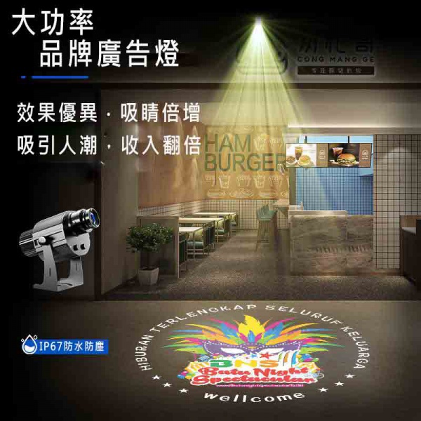 室外專用廣告燈【100W~300W】