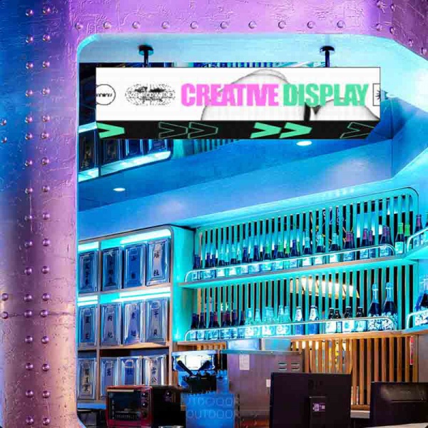 五面投影顯示廣告屏