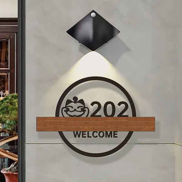 高端創意雕刻門號碼牌│家用門牌號