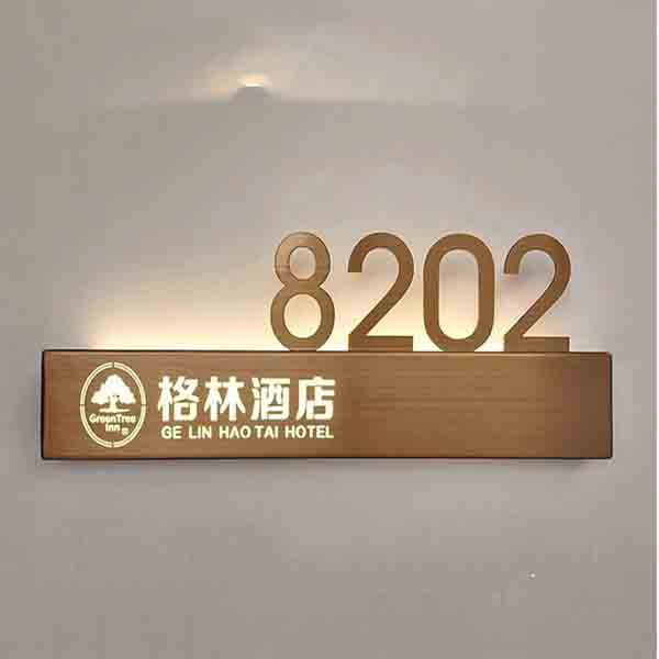 藝術不鏽鋼雕刻門牌│定製個性化門牌