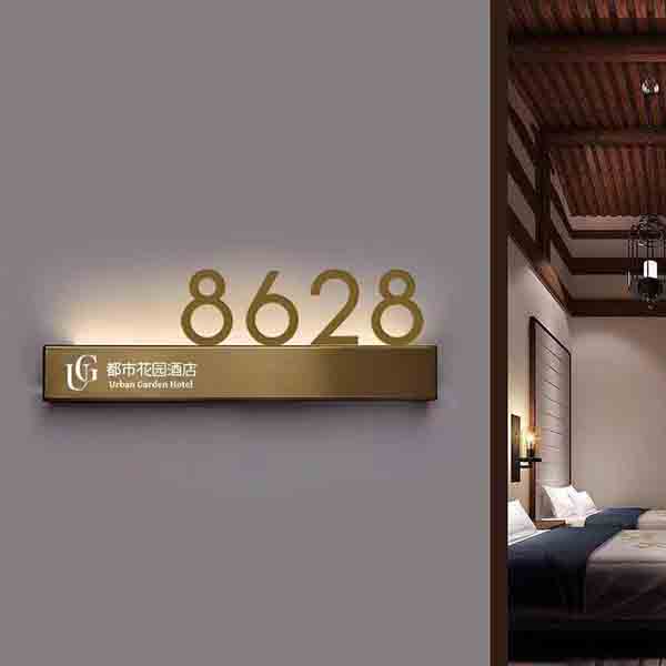 藝術不鏽鋼雕刻門牌│定製個性化門牌
