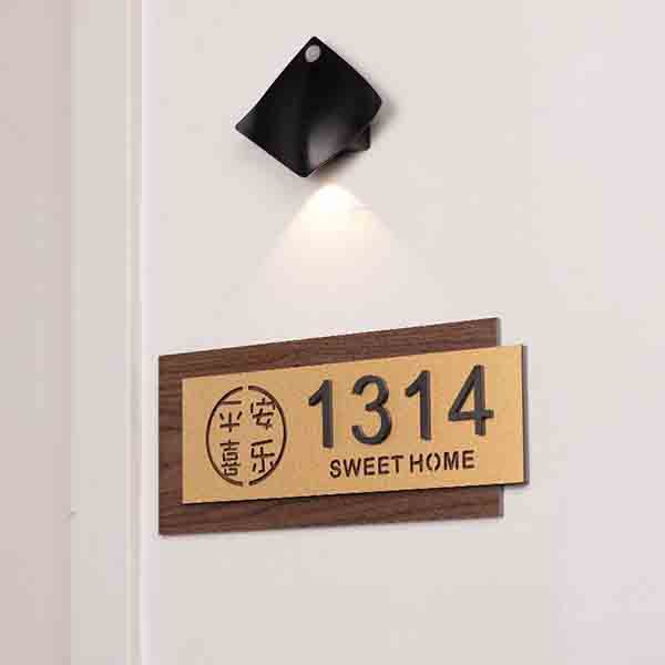 藝術雕刻字體壁掛銘牌│金屬雷射雕刻