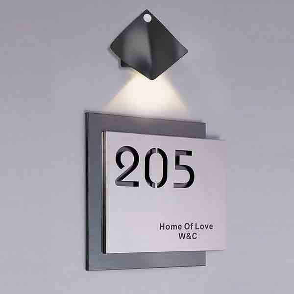 金屬不鏽鋼藝術雕刻│廣告門牌銘牌號碼