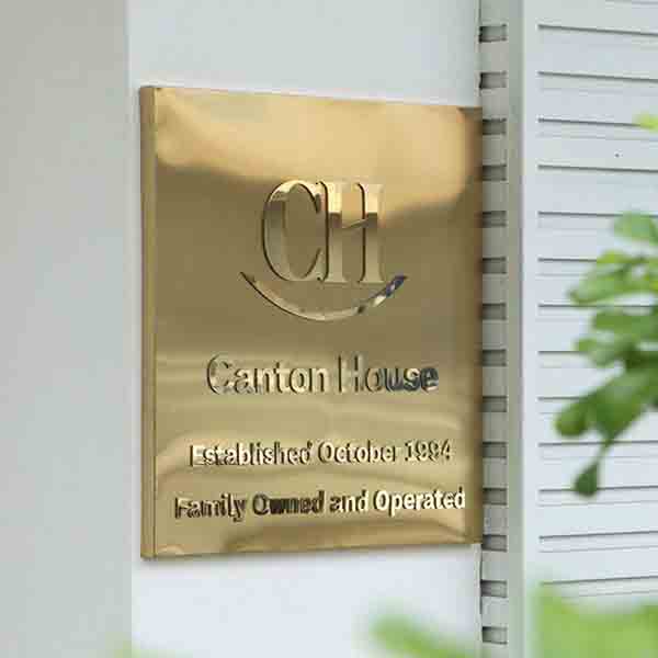 企業品牌形象展示牌│金屬藝術雕刻