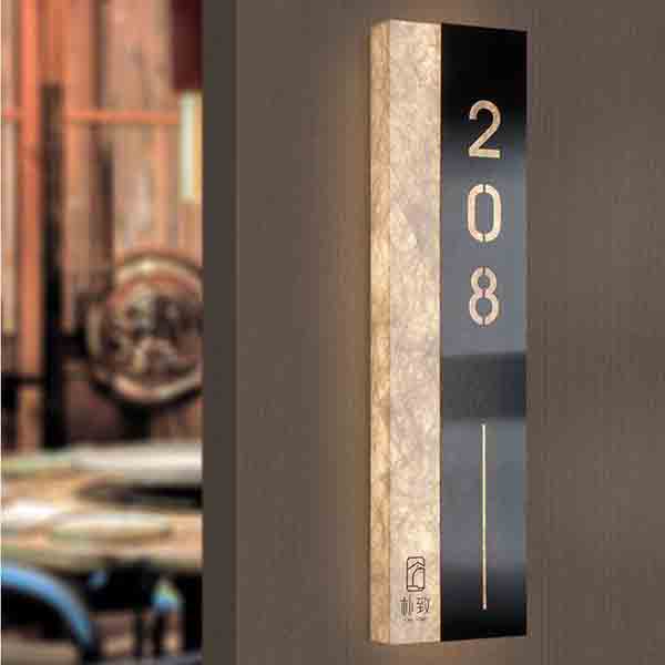 發光有機玻璃牌│壓克力門牌│企業品牌裝飾牌