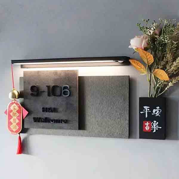 花藝招牌訂製｜門牌設計│花藝品牌招牌｜門牌客製