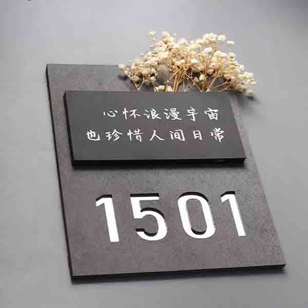 花藝招牌訂製｜門牌設計│花藝品牌招牌｜門牌客製